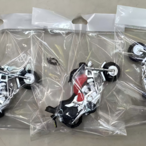 Motorcycle cake ornament