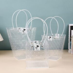 Black and white dot T-shaped bag (large size)