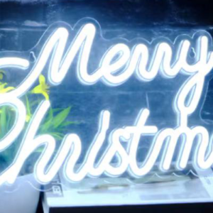 45*23 Happy Christmas light sign
