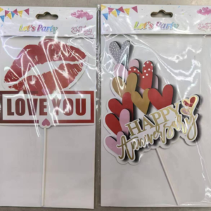 Valentine's Day paper illustration