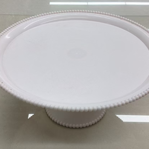 Dot-edge cake plate 36*17 cm