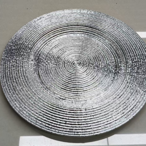 Large electroplated plate: 32.5*32.5*1.5 cm