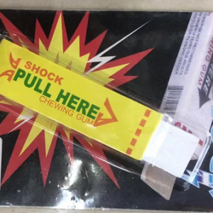 Electric shock gum