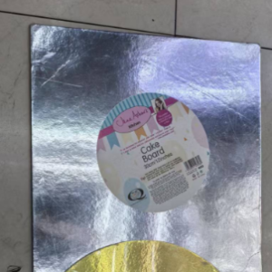 Square 35# Gold and Silver Cake Base Mold