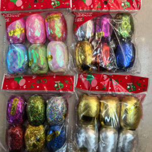 (Six sets) Bright-colored balloon strings