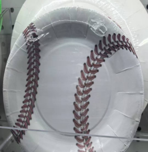 Baseball paper cup