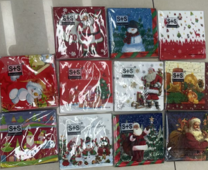 Christmas tissue paper