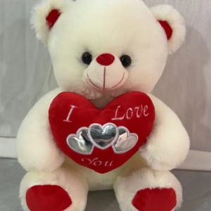 30cm heart-shaped bear (4 mixed designs available) 2