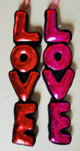 50 cm letter "LOVE"