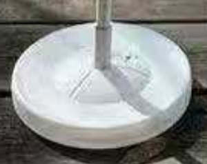 Single-hole circular base + tube