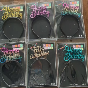 Birthdays buckle
