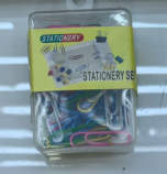 80 colorful 28mm paper clips