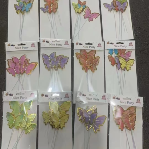 6 pearl butterflies