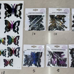 T-10 Black Gold-Plated Butterfly