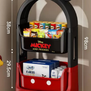 Two-tier storage rack
