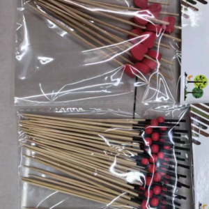 Love + Blackhead Red Beads Bamboo Sticks